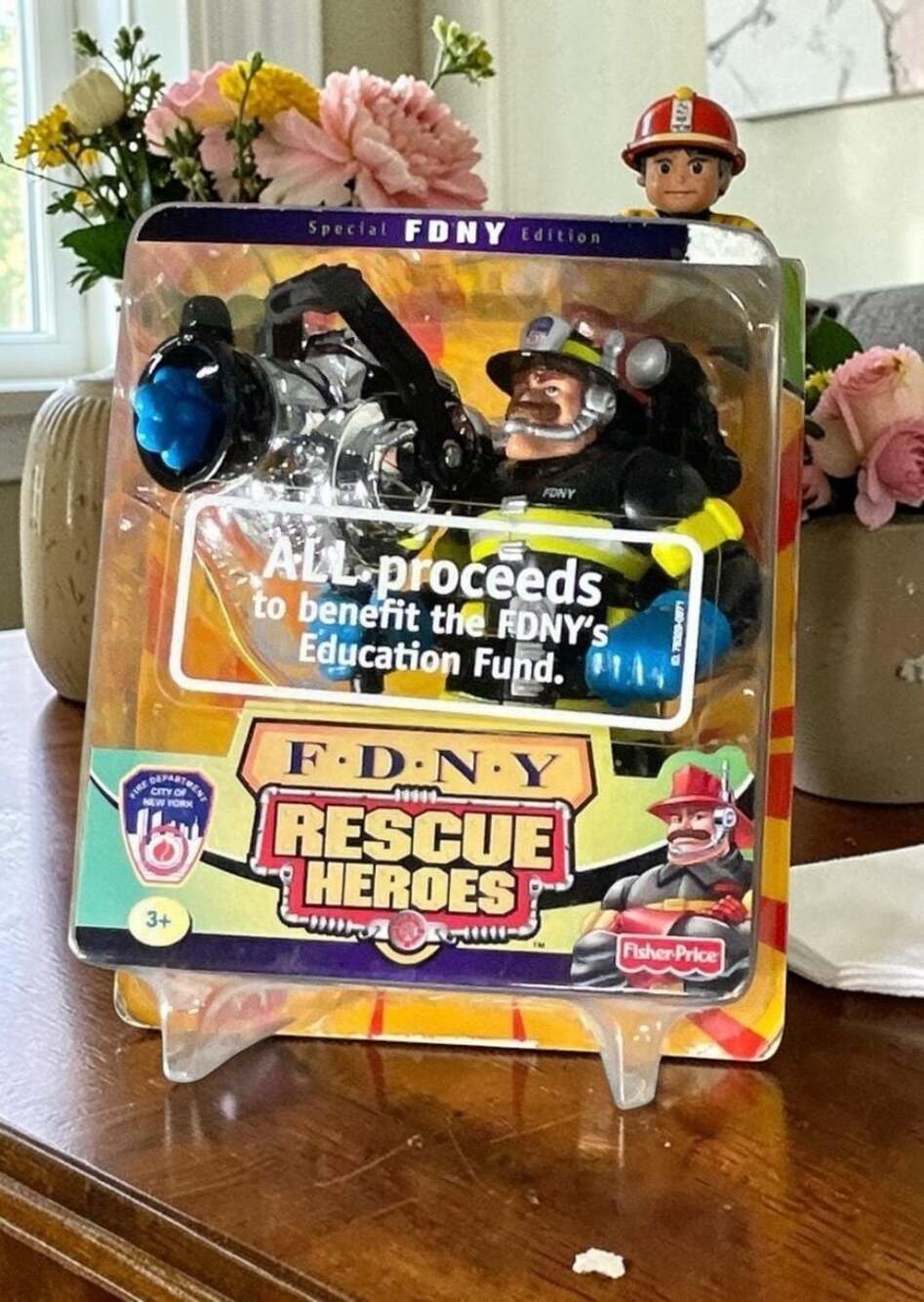 Fisher-Price Rescue Heroes Special FDNY Edition Billy Blazes Action Figure